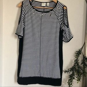 Zenergy by Chicos Stripes blouse